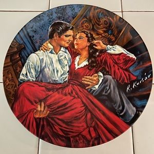 Gone with the wind limited addition plates